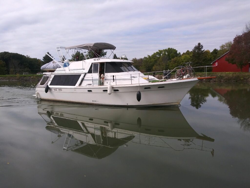 Ginny J on the Erie Canal, 2018